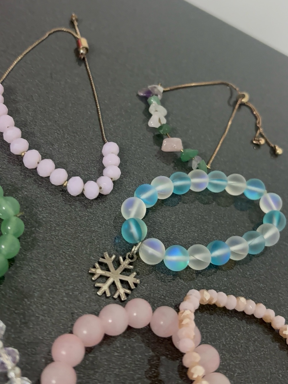 Multi colored bracelets - Picture 3 of 3